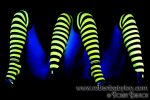Neon BumbleBee Legs