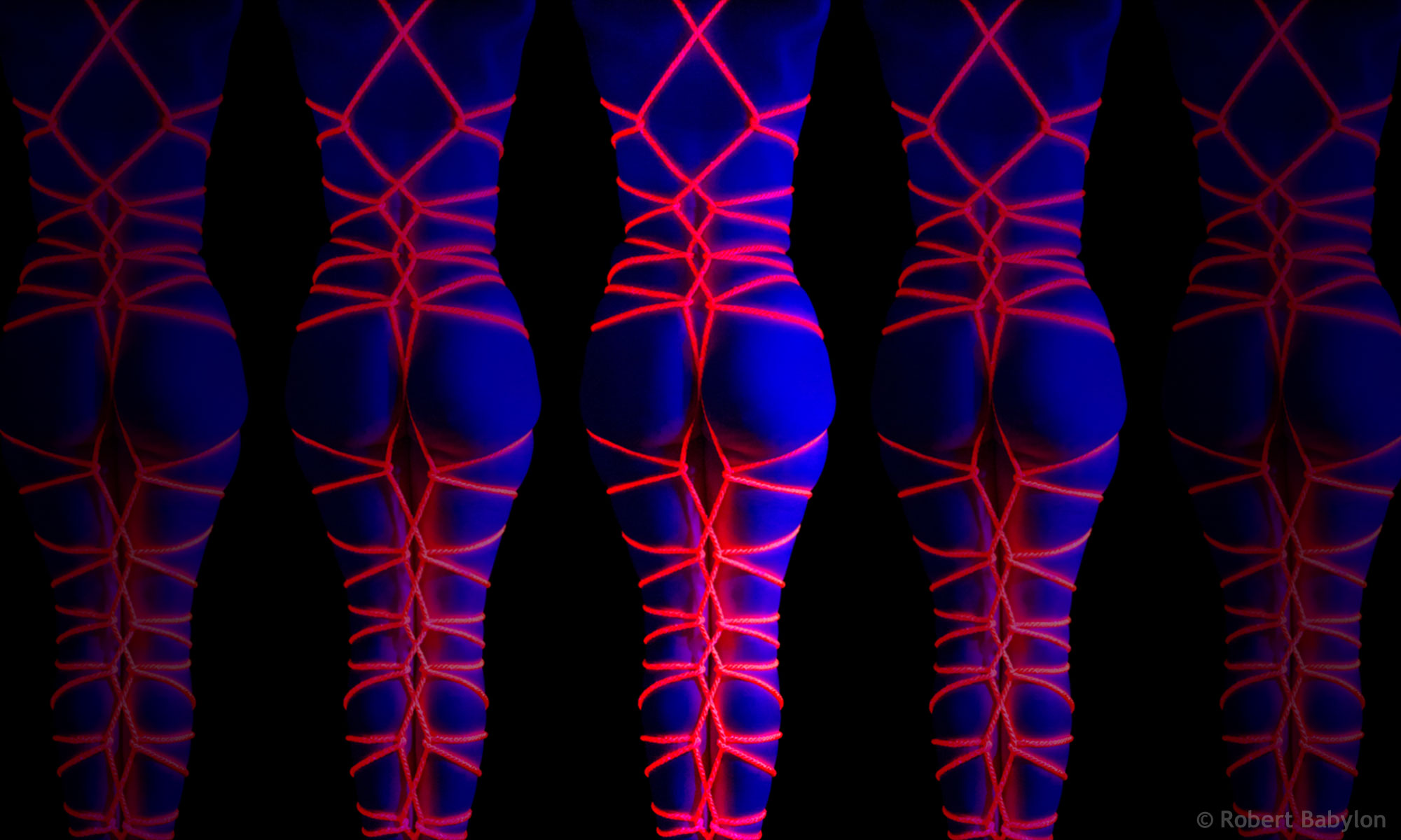 Erotic UV and Neon Photography from Robert Babylon
