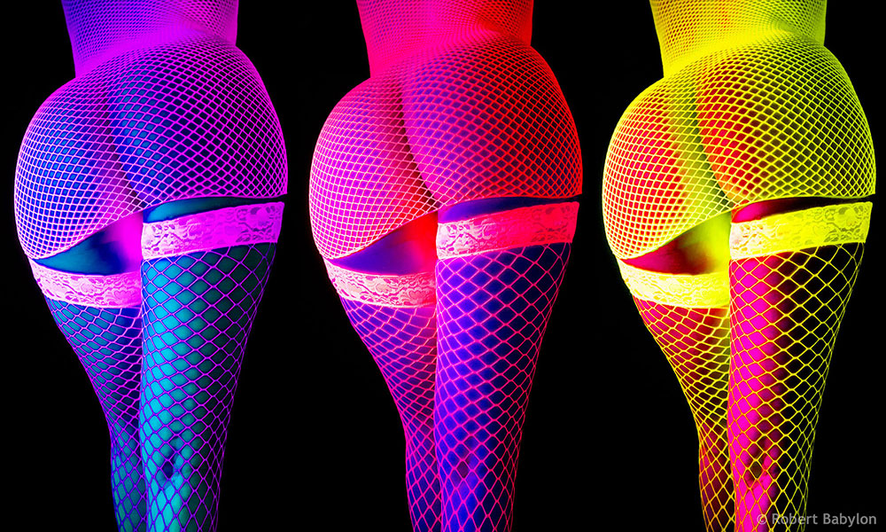 Erotic Neon UV Art